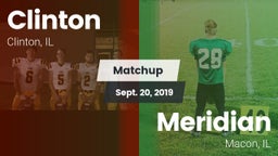 Matchup: Clinton  vs. Meridian  2019