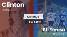 Matchup: Clinton  vs. St. Teresa  2019