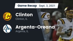 Recap: Clinton  vs. Argenta-Oreana  2021