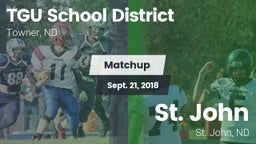 Matchup: TGU School District vs. St. John  2018