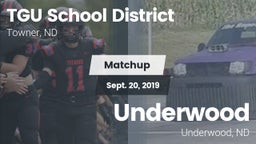 Matchup: TGU School District vs. Underwood  2019