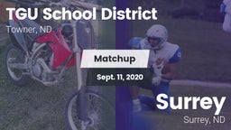 Matchup: TGU School District vs. Surrey  2020