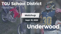 Matchup: TGU School District vs. Underwood  2020