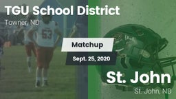 Matchup: TGU School District vs. St. John  2020