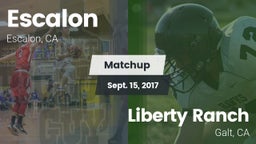 Matchup: Escalon  vs. Liberty Ranch  2017