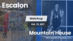 Matchup: Escalon  vs. Mountain House  2017