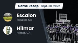 Recap: Escalon  vs. Hilmar  2022