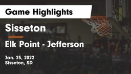 Sisseton  vs Elk Point - Jefferson Game Highlights - Jan. 25, 2022