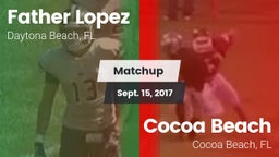 Matchup: Father Lopez High vs. Cocoa Beach  2017