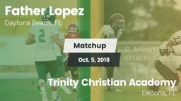Matchup: Father Lopez High vs. Trinity Christian Academy  2018
