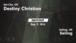 Matchup: Destiny Christian vs. Seiling  2016