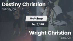 Matchup: Destiny Christian vs. Wright Christian  2017