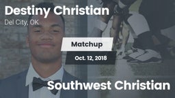 Matchup: Destiny Christian vs. Southwest Christian 2018