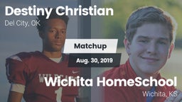 Matchup: Destiny Christian vs. Wichita HomeSchool  2019