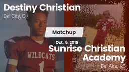 Matchup: Destiny Christian vs. Sunrise Christian Academy 2019