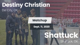 Matchup: Destiny Christian vs. Shattuck  2020