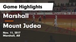 Marshall  vs Mount Judea Game Highlights - Nov. 11, 2017