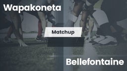 Matchup: Wapakoneta High vs. Bellefontaine  2016