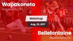 Matchup: Wapakoneta High vs. Bellefontaine  2017