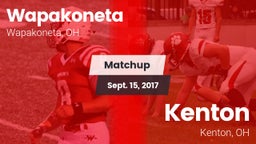 Matchup: Wapakoneta High vs. Kenton  2017