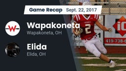 Recap: Wapakoneta  vs. Elida  2017