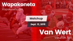 Matchup: Wapakoneta High vs. Van Wert  2019