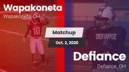 Matchup: Wapakoneta High vs. Defiance  2020