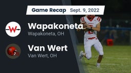 Recap: Wapakoneta  vs. Van Wert  2022