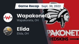Recap: Wapakoneta  vs. Elida  2022