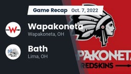 Recap: Wapakoneta  vs. Bath  2022