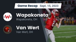 Recap: Wapakoneta  vs. Van Wert  2023