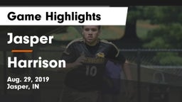 Jasper  vs Harrison  Game Highlights - Aug. 29, 2019