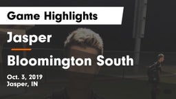 Jasper  vs Bloomington South  Game Highlights - Oct. 3, 2019