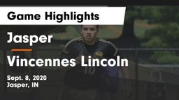 Jasper  vs Vincennes Lincoln  Game Highlights - Sept. 8, 2020