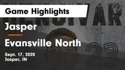 Jasper  vs Evansville North  Game Highlights - Sept. 17, 2020