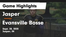 Jasper  vs Evansville Bosse  Game Highlights - Sept. 28, 2020