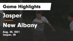 Jasper  vs New Albany  Game Highlights - Aug. 28, 2021