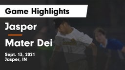 Jasper  vs Mater Dei  Game Highlights - Sept. 13, 2021