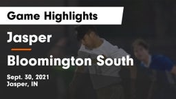 Jasper  vs Bloomington South  Game Highlights - Sept. 30, 2021