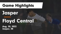 Jasper  vs Floyd Central  Game Highlights - Aug. 30, 2022
