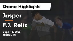 Jasper  vs F.J. Reitz  Game Highlights - Sept. 16, 2023