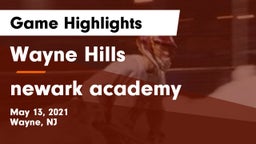 Wayne Hills  vs newark academy Game Highlights - May 13, 2021
