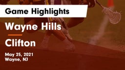 Wayne Hills  vs Clifton  Game Highlights - May 25, 2021