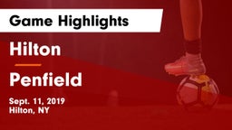 Hilton  vs Penfield  Game Highlights - Sept. 11, 2019