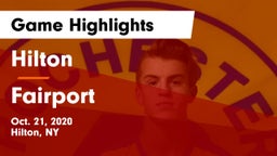Hilton  vs Fairport  Game Highlights - Oct. 21, 2020