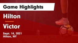 Hilton  vs Victor  Game Highlights - Sept. 14, 2021