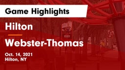 Hilton  vs Webster-Thomas  Game Highlights - Oct. 14, 2021