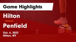 Hilton  vs Penfield  Game Highlights - Oct. 6, 2022