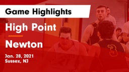 High Point  vs Newton  Game Highlights - Jan. 28, 2021