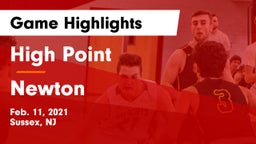 High Point  vs Newton  Game Highlights - Feb. 11, 2021